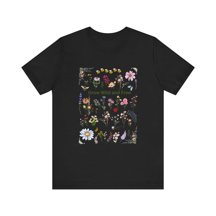 Gardener's Wildflower Boquete t-shirt Jersey Short Sleeve unisex