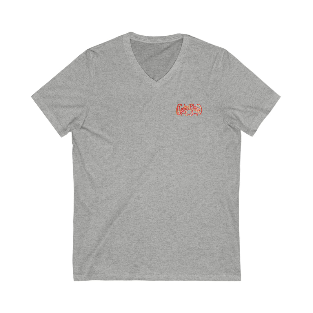 Charlie's Place Work T-shirt, Bella Canvas 3005 style, V-Neck, 5 sizes, extra colors (11)
