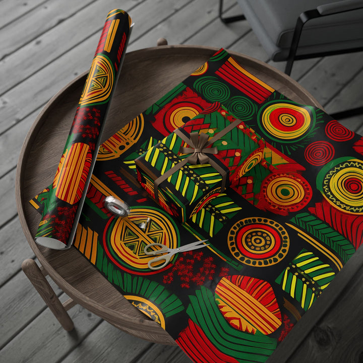 Kwanzaa Wrapping Paper, available in 3 size lengths