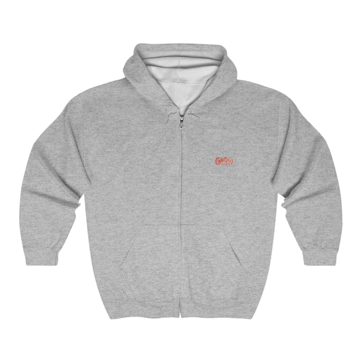 Charlie's Place Work Sweatshirt, Unisex, Heavy Blend™, Full Zip Hood, 3 colors, 6 sizes