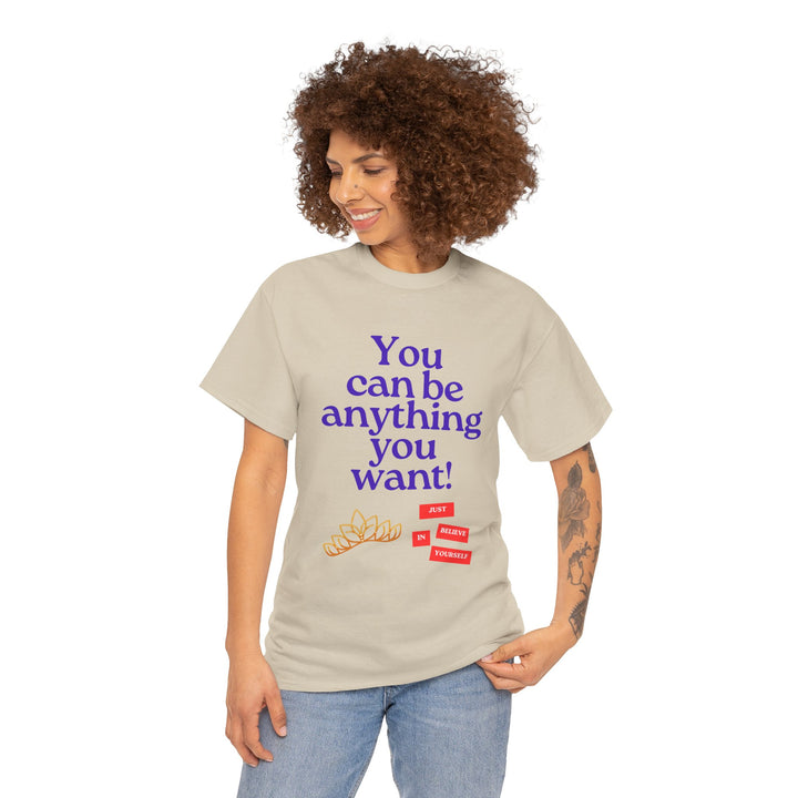 Be What You Want to Be T-shirt, Unisex, Christmas, 6 colors, 8 sizes