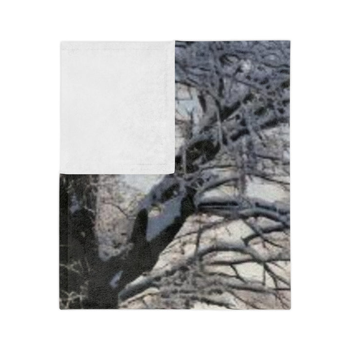 Snowy Country Walk Velveteen Microfiber Blanket, 3 sizes, TikTok ready