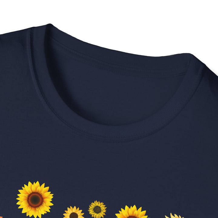 Sunflower Vibes T-Shirt 70s throwback Sunflowers VW bug unisex