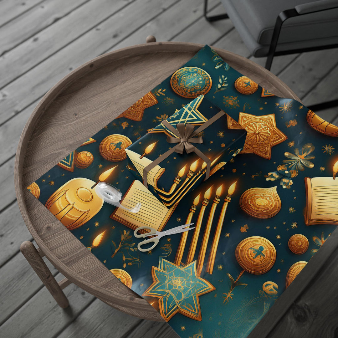 Hanukkah Wrapping Papers