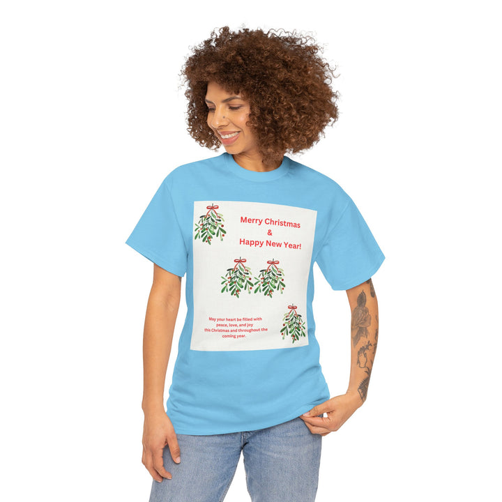 Christmas Greetings T-shirt, Unisex, Christmas, 10 colors, 8 sizes