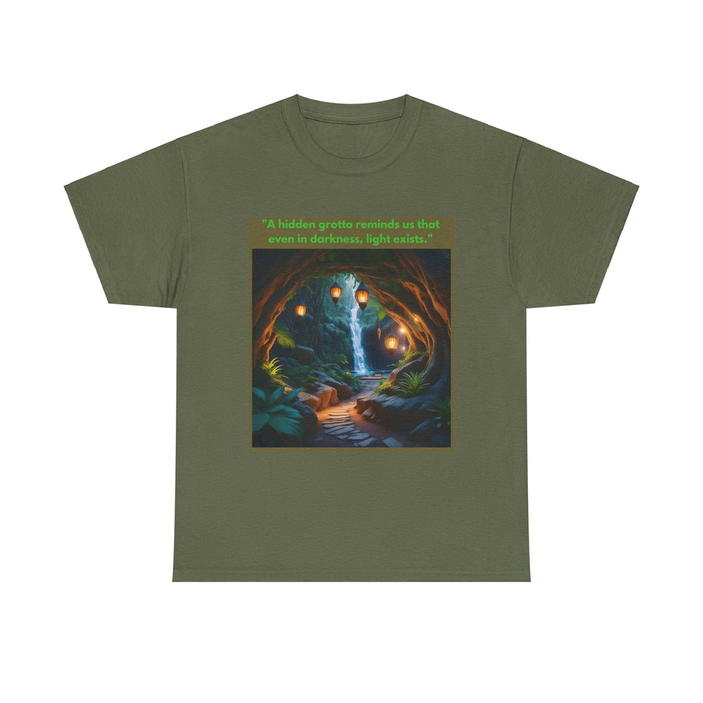 Hidden Grotto T-shirt cozy unique colorful Bring light