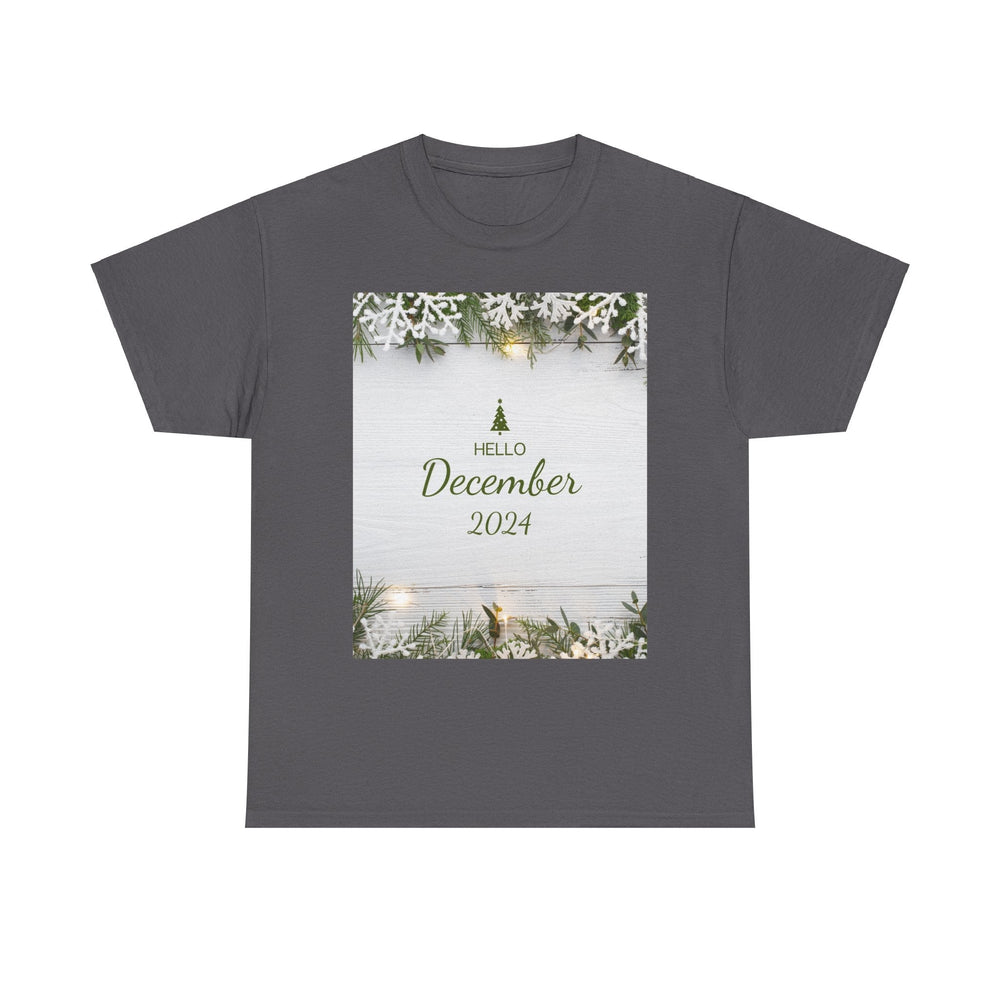 Hello Month of December T-shirt changing seasons