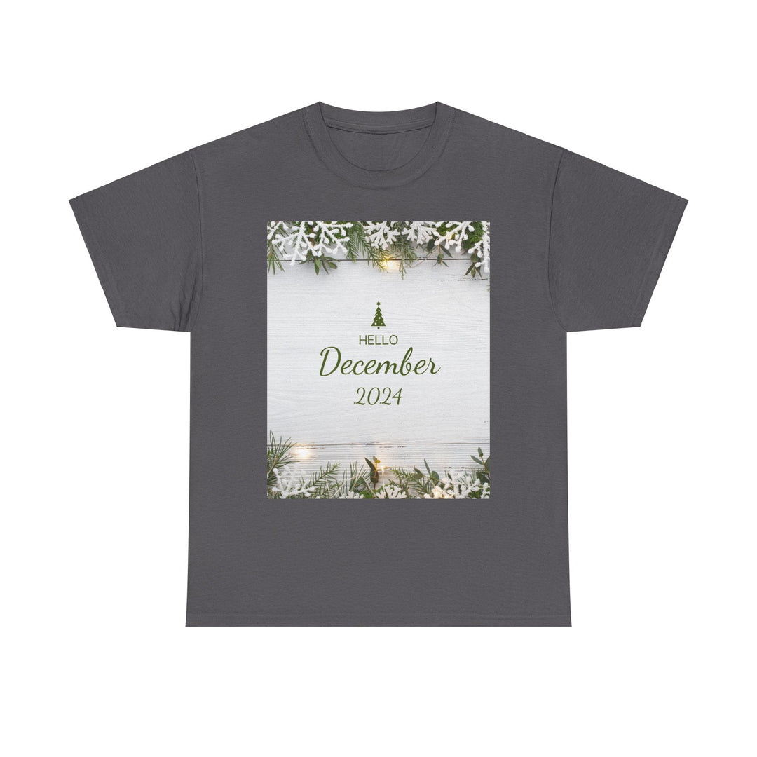 Hello Month of December T-shirt changing seasons