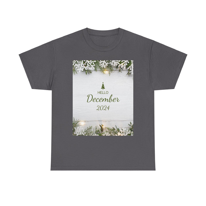 Hello Month of December T-shirt changing seasons