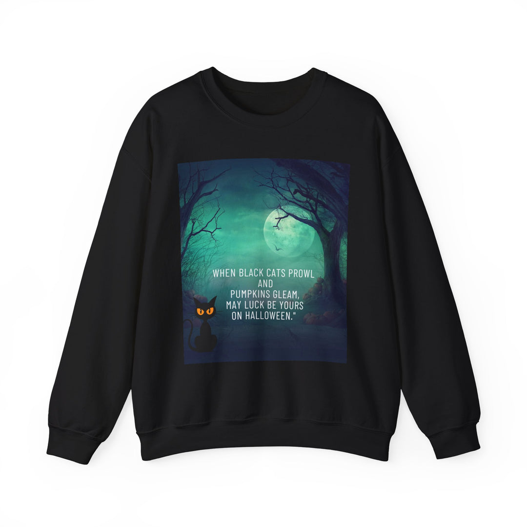 Halloween Night Sweatshirt, Crewneck, no Hood, heavy weight, available in 4 colors, 6 sizes