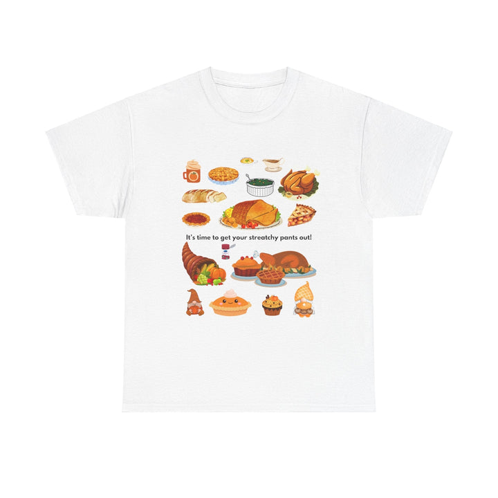 Thanksgiving Stretchy Pants T-shirt,