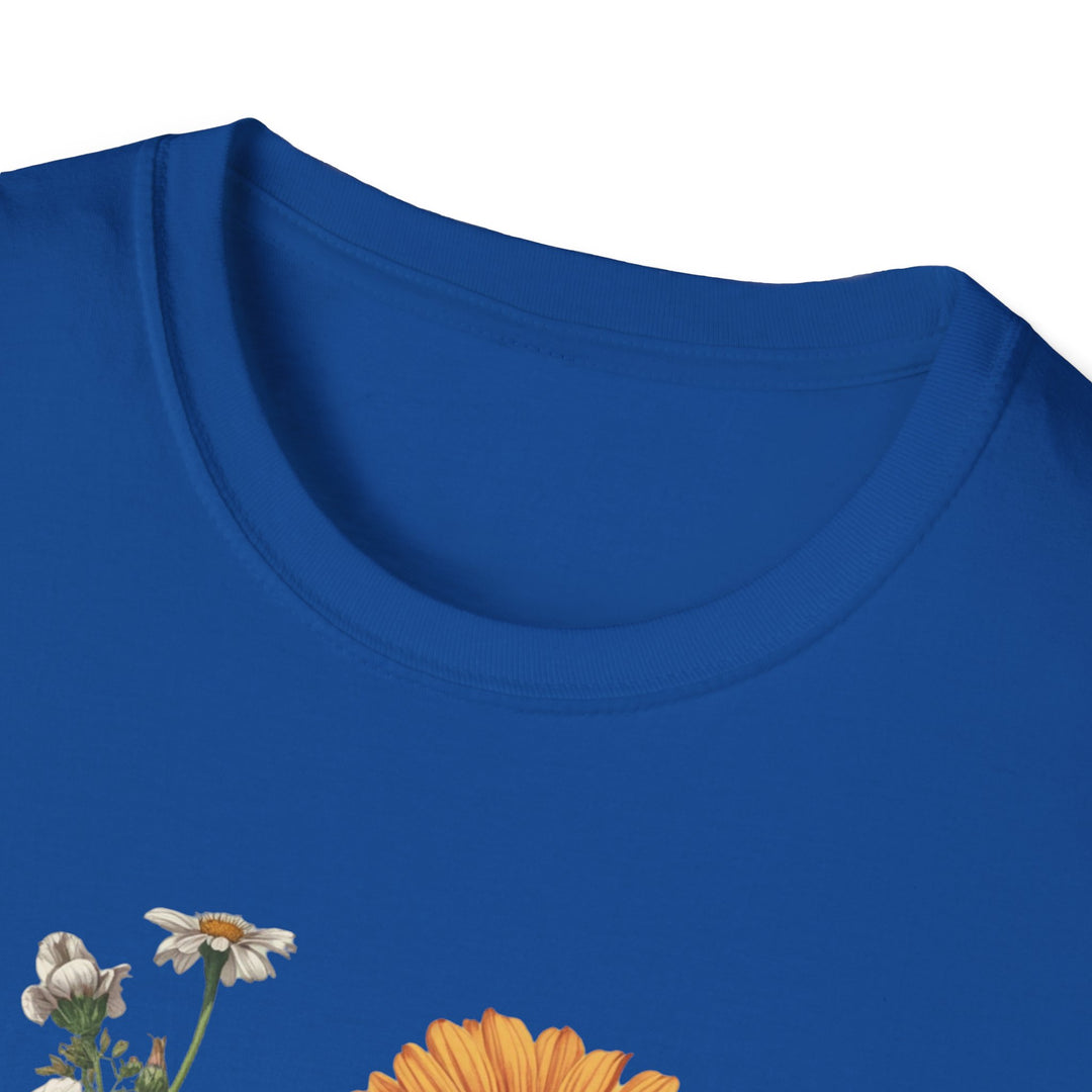 Dragonfly & Wildflower Tee, 6 colors, 5 sizes