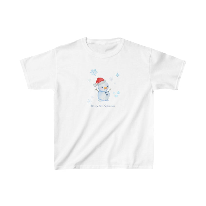 First Christmas Kids Heavy Cotton™ Tee, 6 colors, 5 sizes