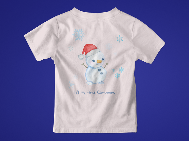 First Christmas Kids Heavy Cotton™ Tee, 6 colors, 5 sizes