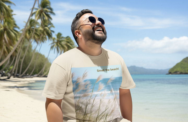 Smell the Beach T-shirt, Unisex, 7 colors, 8 sizes
