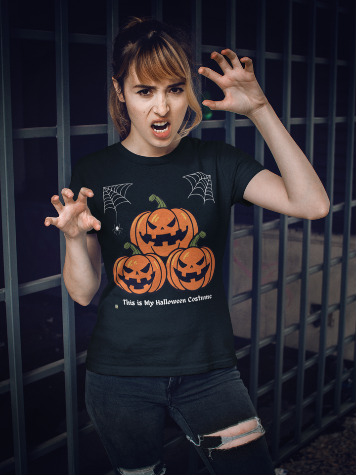 Halloween Costume Heavy T-shirt halloween Colorful unisex 6 colors, 8 sizes
